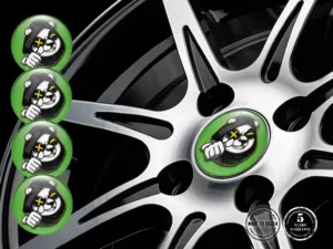 Badge roue design luxe stickers haut de gamme véhicules